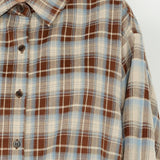 Contrast Check Shirt