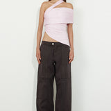 Asymmetrical Top Pink