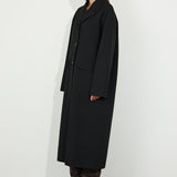Overcoat with Detachable Collar