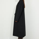 Overcoat with Detachable Collar