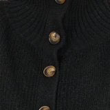 High Neck Knit Black