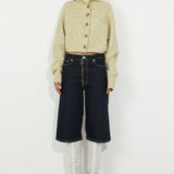 High Neck Knit Chartreuse