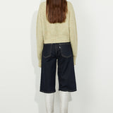 High Neck Knit Chartreuse