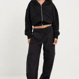 Zip-Up Volume Hoodie