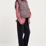 Reversible Check Vest
