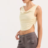 Ruched Off Shoulder Top