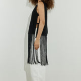 Fringe Top Black