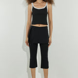 Capri with Detachable Skirt