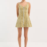 Printed Mini Dress