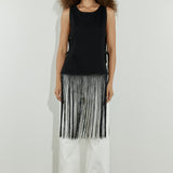 Fringe Top Black