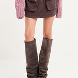 Double Pocket Mini Skirt