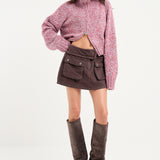 Double Pocket Mini Skirt