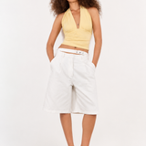 Baggy Jort With Belt