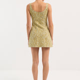 Printed Mini Dress