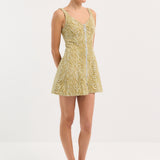 Printed Mini Dress