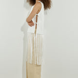 Fringe Top White