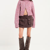 Double Pocket Mini Skirt