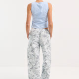 Versatility Pant Blue Camo