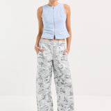Versatility Pant Blue Camo