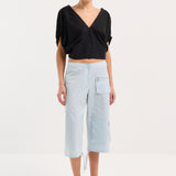 Batwing Top Black