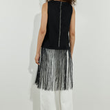 Fringe Top Black