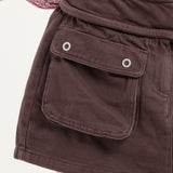 Double Pocket Mini Skirt