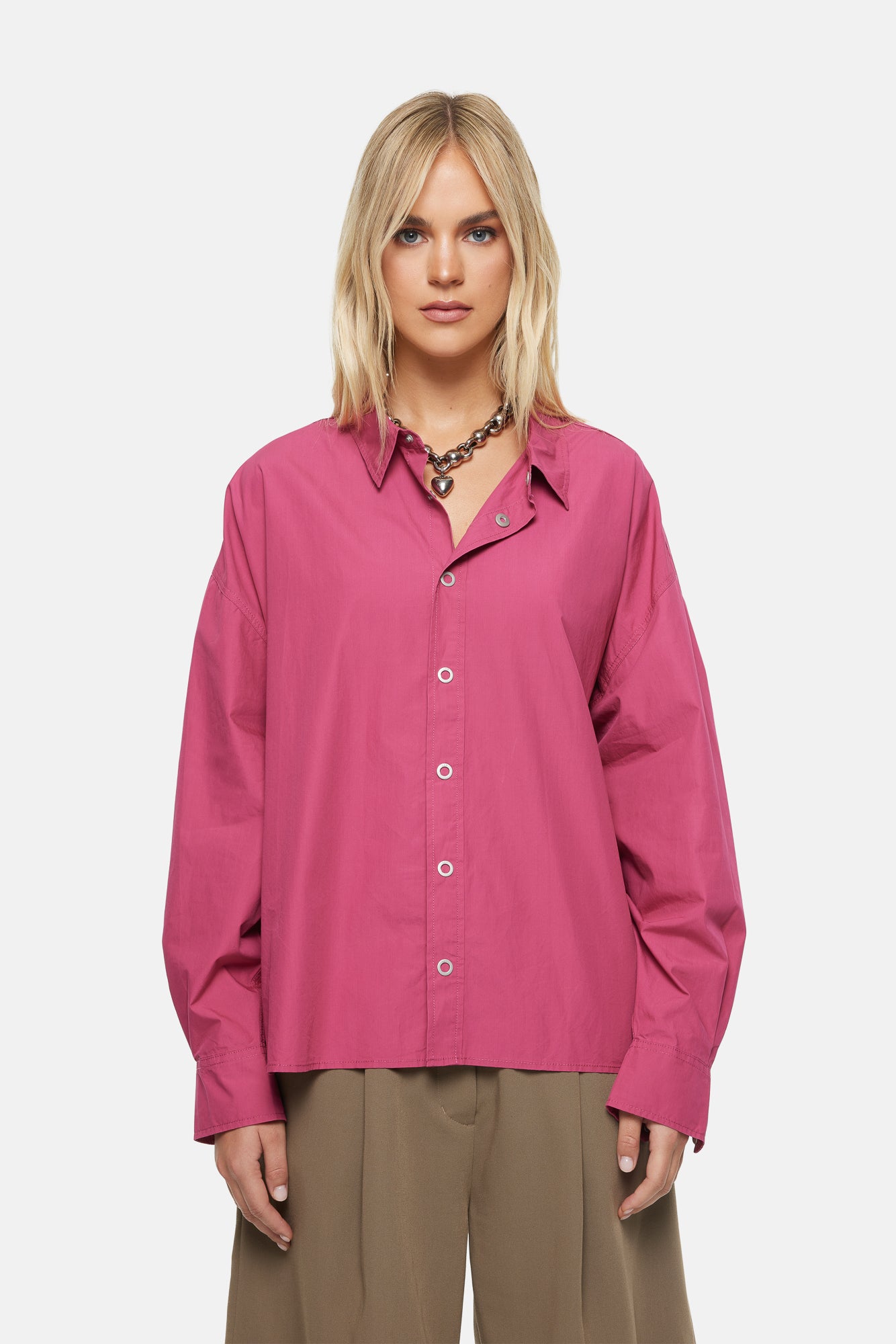 Boxy Shirt Raspberry